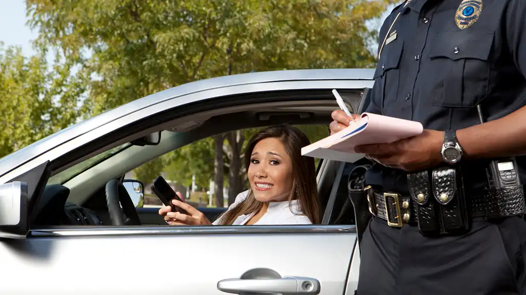 Traffic stop in Miami
