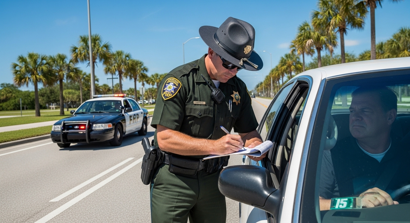 Traffic scene background